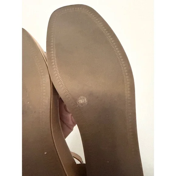 Lucky Brand Bandia Leather Platform Wedge Sandals – Women's Size 10 - Picture 8 of 9